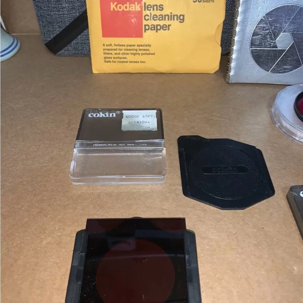 Lot Of Vintage Nikon Lens.. 52mm Polar Circular Polarizer Filter An Others….
